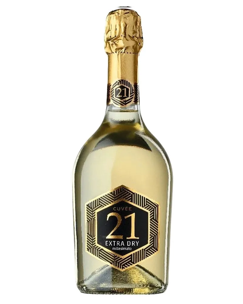 Купить Игристое вино 21 cuvee Spumante Bianco Extra Dry Millesimato 11% (0,75 л) оптом в Алматы