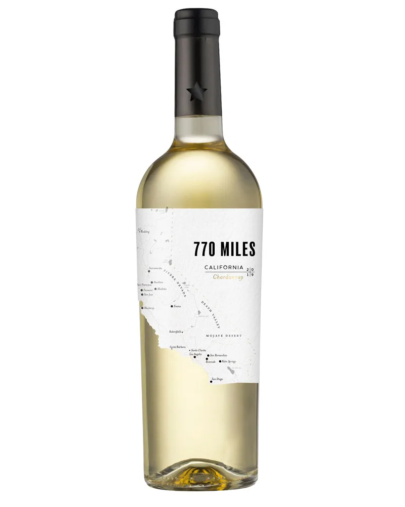 Купить Вино 770 Miles Chardonnay 12% (0,75 л) оптом в Алматы