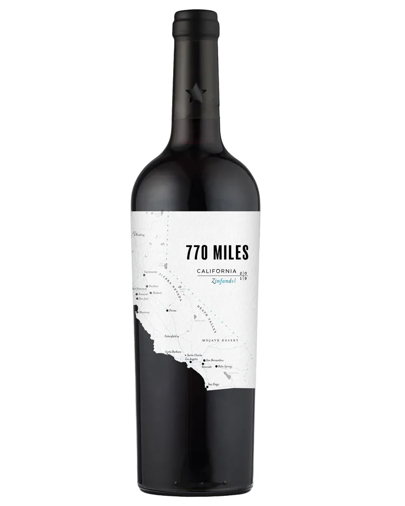 Купить Вино 770 Miles Zinfandel 14% (0,75 л) оптом в Алматы