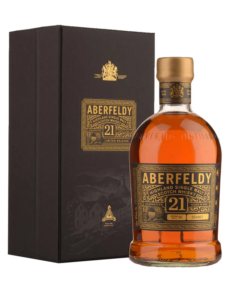 Купить Виски Aberfeldy 21 YO 40% in Gift Box (0,7 л) оптом в Алматы