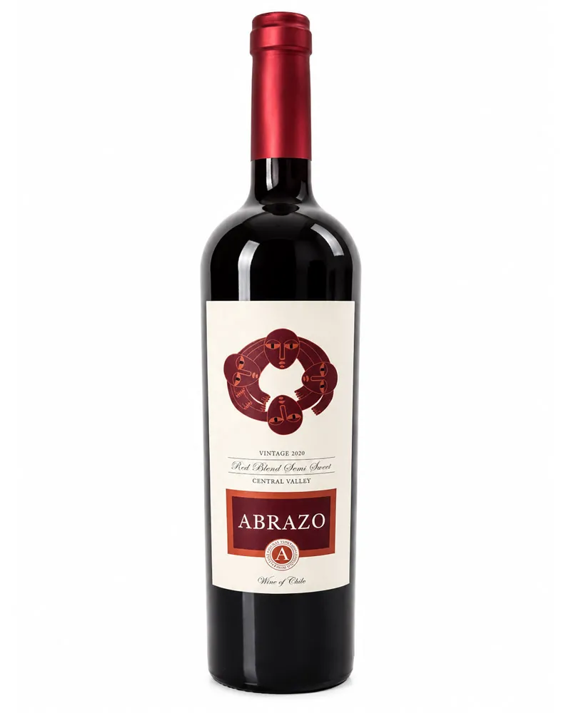 Купить Вино Abrazo Semi Dry Red 12.5% (0,75 л) оптом в Алматы