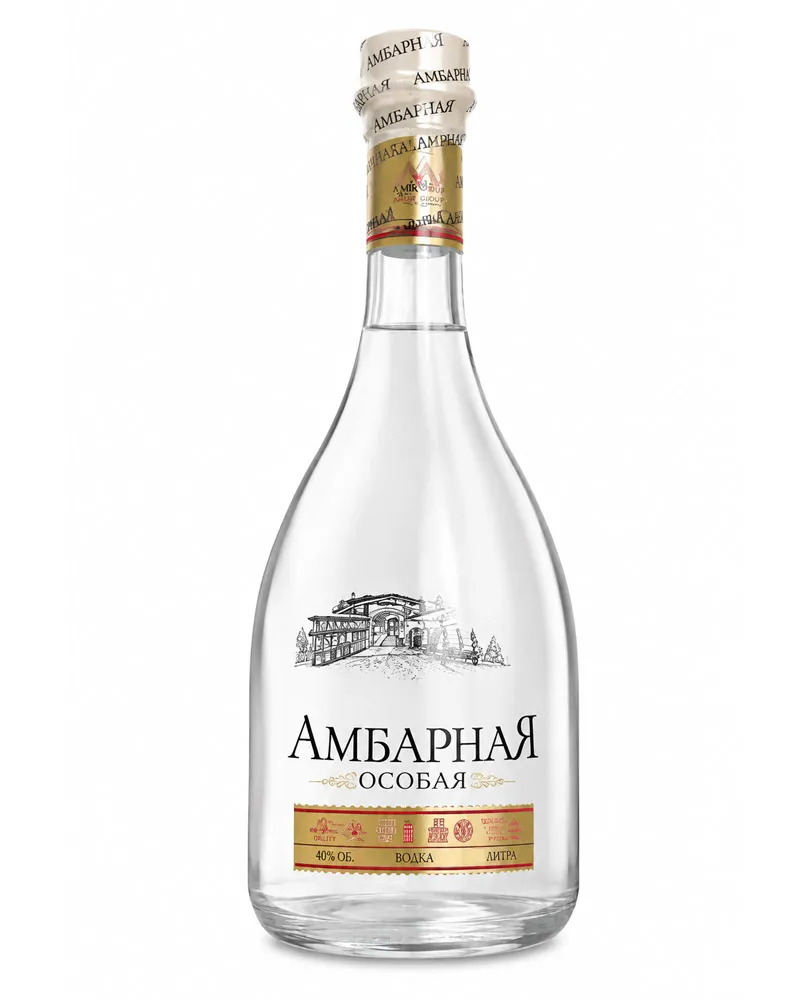 Купить Водка АмбарнаЯ Osobaya 40% (1 л) оптом в Алматы