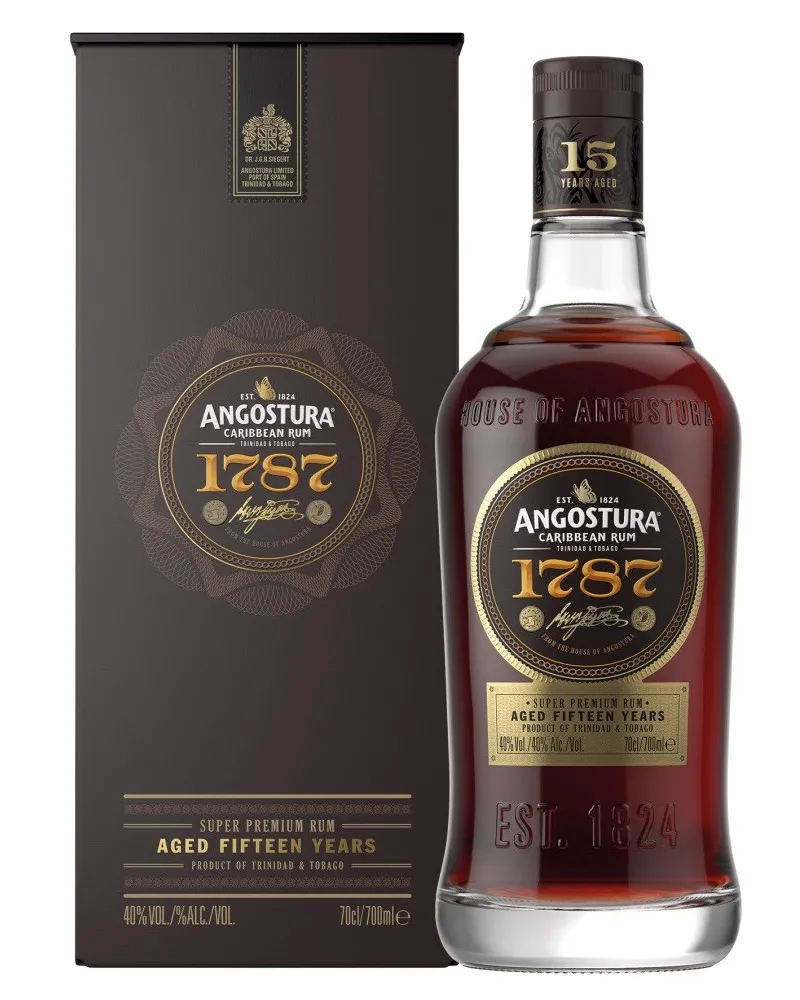 Купить Ром Angostura 1787 15 YO Premium 40% in Gift Box (0,7 л) оптом в Алматы