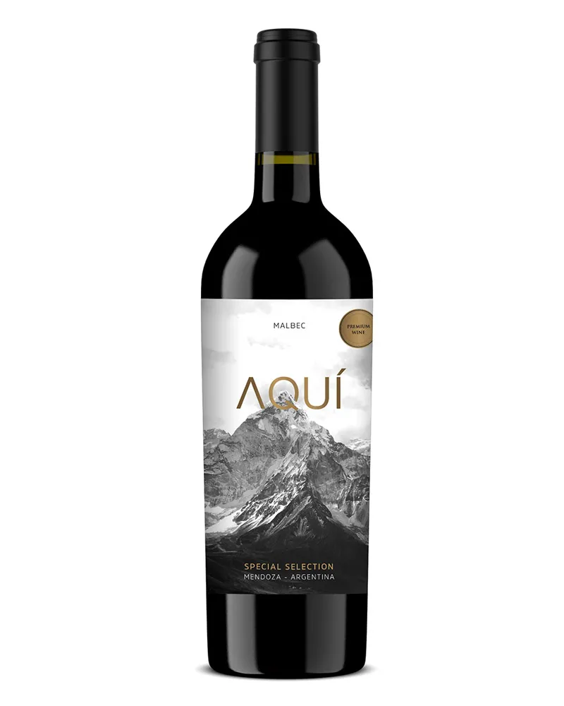 Купить Вино Aqui Malbec 13,5% (0,75 л) оптом в Алматы