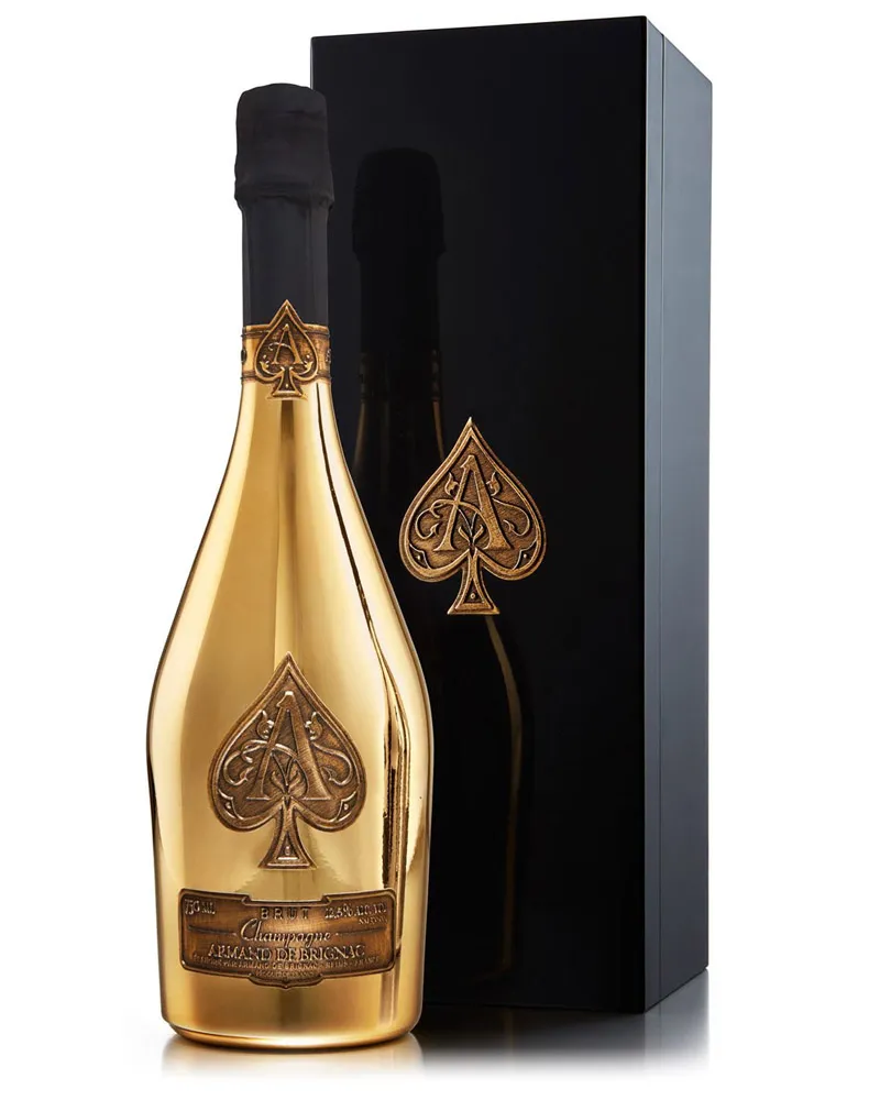 Купить Шампанское Armand De Brignac Brut 12,5% in Box (0,75 л) оптом в Алматы