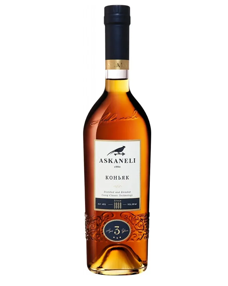 Купить Коньяк Askaneli 3 YO 40% (0,5 л) оптом в Алматы