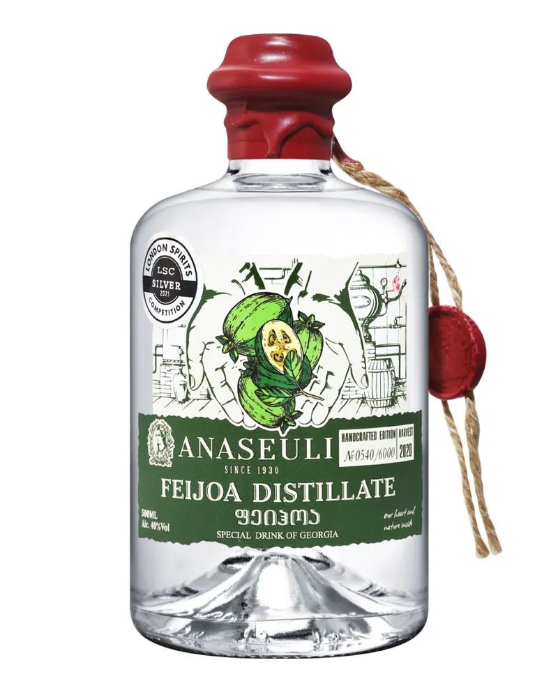 Купить Водка Askaneli Anaseuli Feijoa 40% (0,5 л) оптом в Алматы