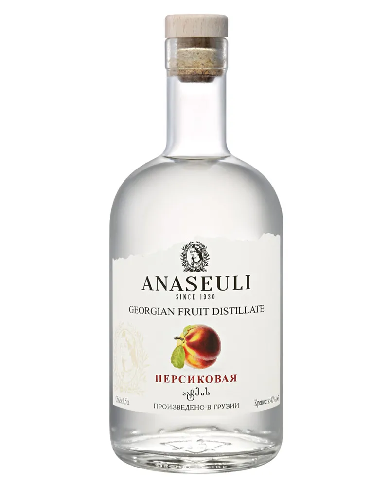 Купить Водка Askaneli Anaseuli Peach 40% (0,5 л) оптом в Алматы