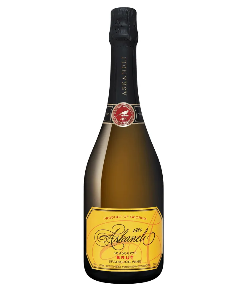 Купить Игристое вино Askaneli Brut 12% (0,75 л) оптом в Алматы