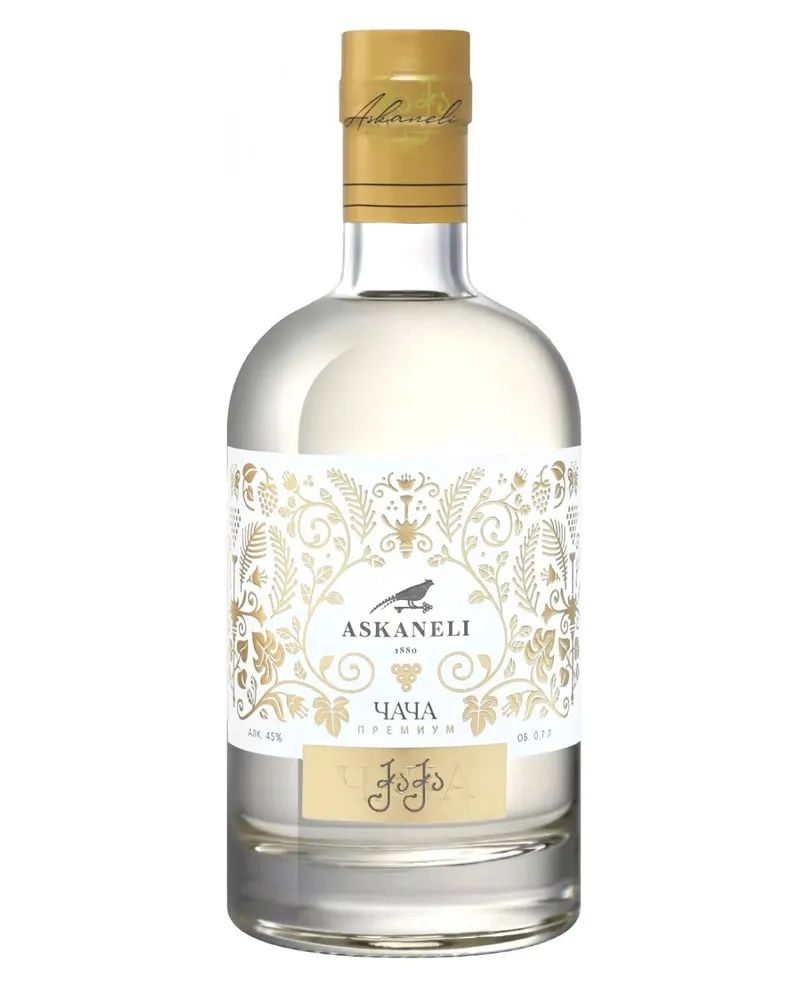 Купить Чача Askaneli Chacha Premium 45% in Box (0,7 л) оптом в Алматы