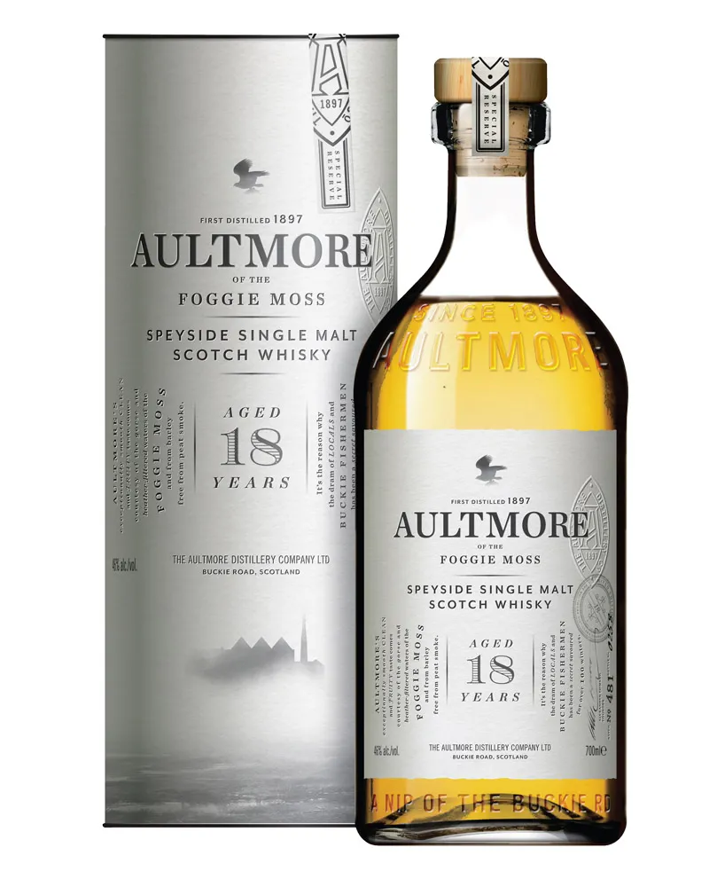 Купить Виски Aultmore 18 YO 46% in Tube (0,7 л) оптом в Алматы