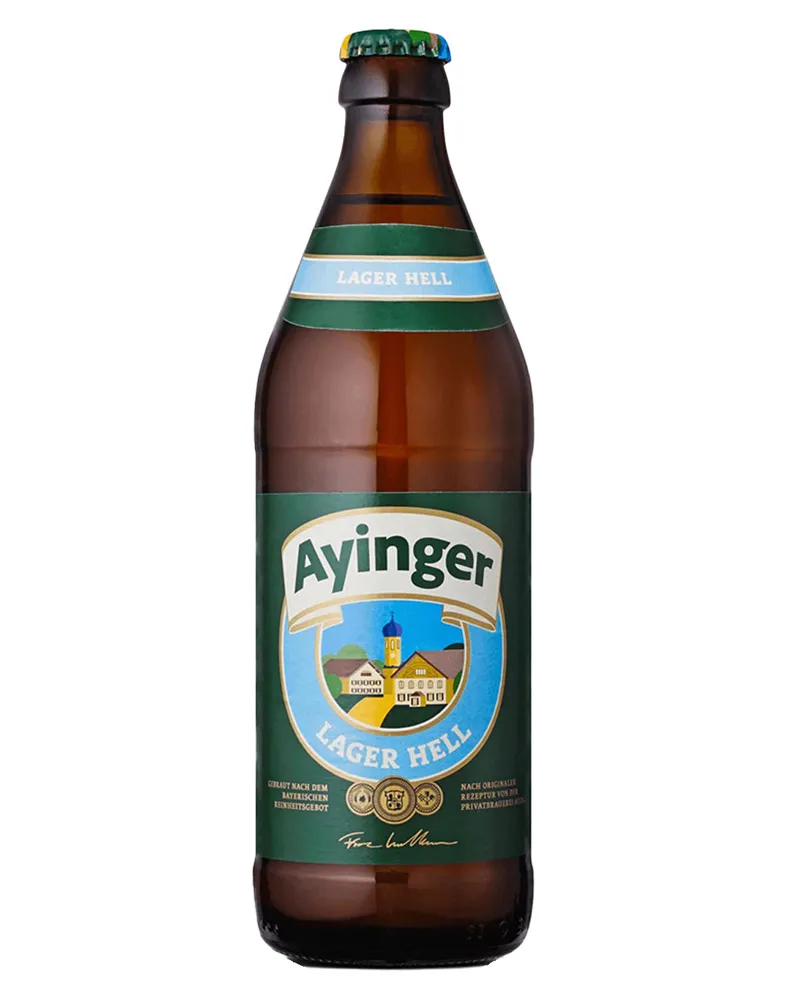 Купить Пиво Ayinger Lager Hell 4,9% Glass (0,5 л) оптом в Алматы