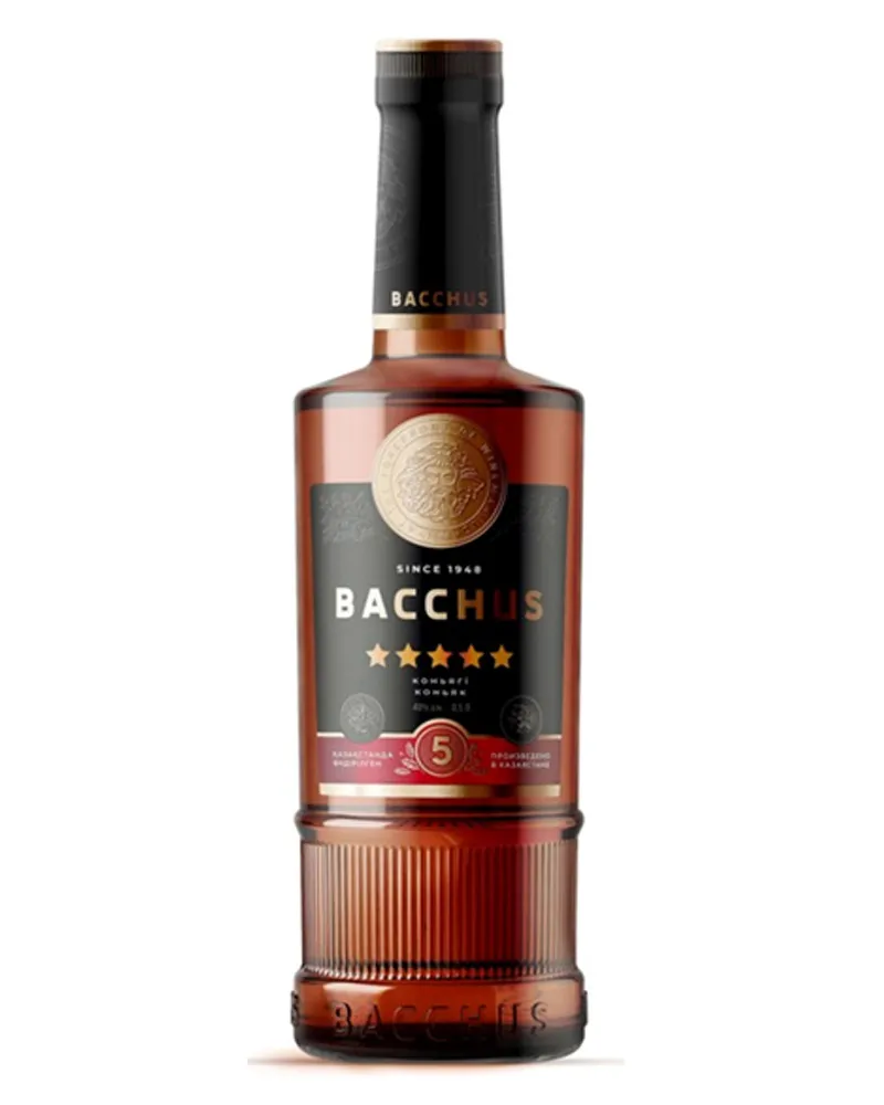 Купить Коньяк Bacchus 5 YO 40% (0,5 л) оптом в Алматы