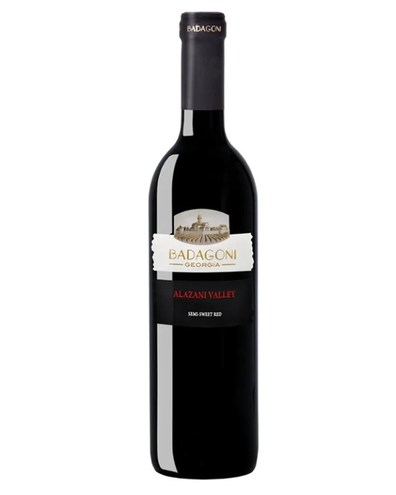 Купить Вино Badagoni Алазанская Долина Red 12% (0,75 л) оптом в Алматы
