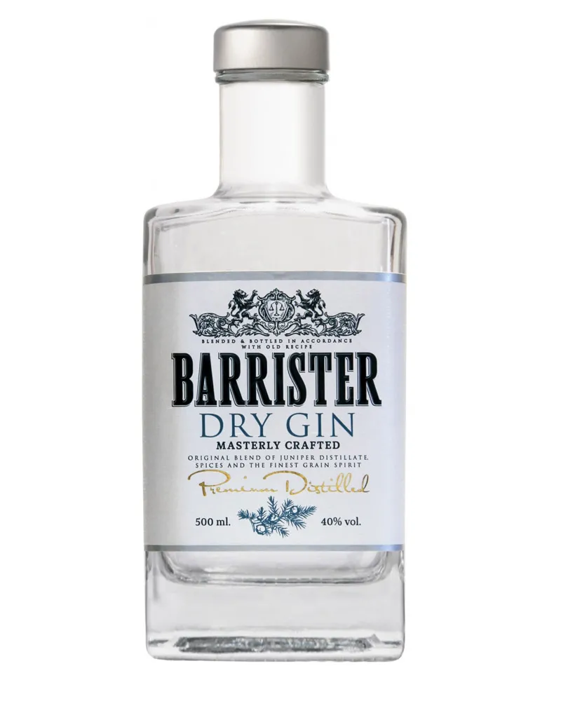 Купить Джин Barrister Dry Gin 40% (0,5 л) оптом в Алматы