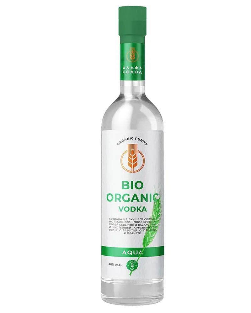 Купить Водка Bio Organic Aqua 40% (0,7 л) оптом в Алматы