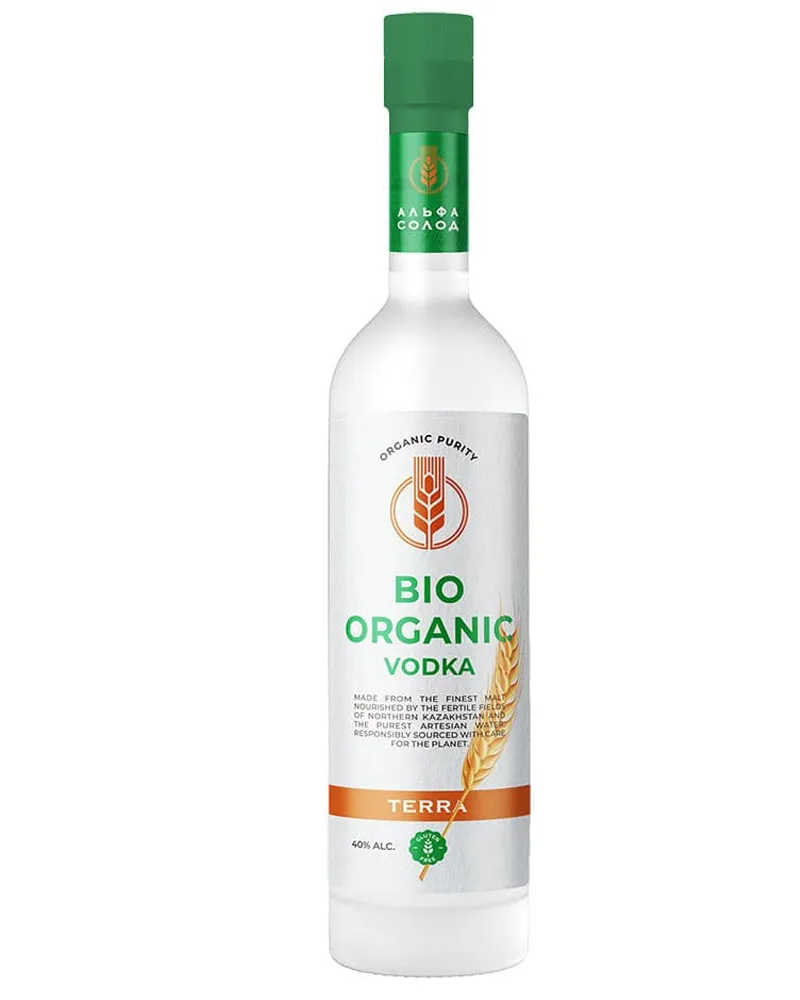 Купить Водка Bio Organic Terra 40% (0,7 л) оптом в Алматы