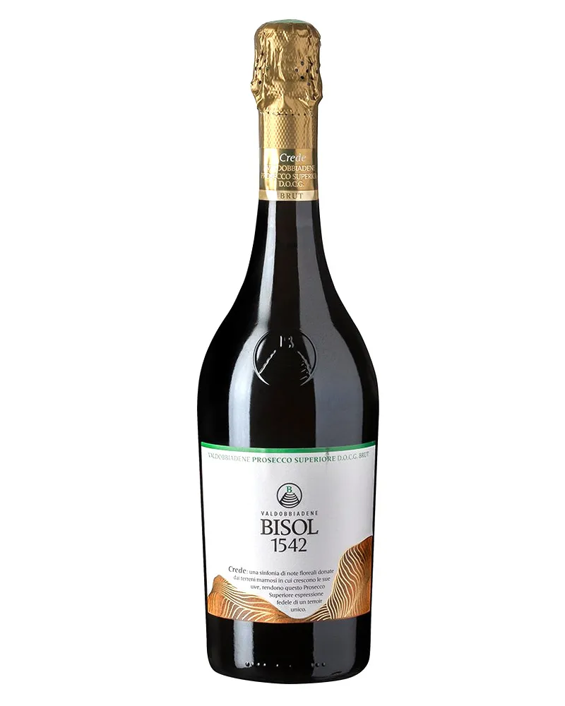 Купить Игристое вино Bisol, `Crede` Prosecco di Valdobbiadene Superiore DOCG 11,5% (0,75 л) оптом в Алматы
