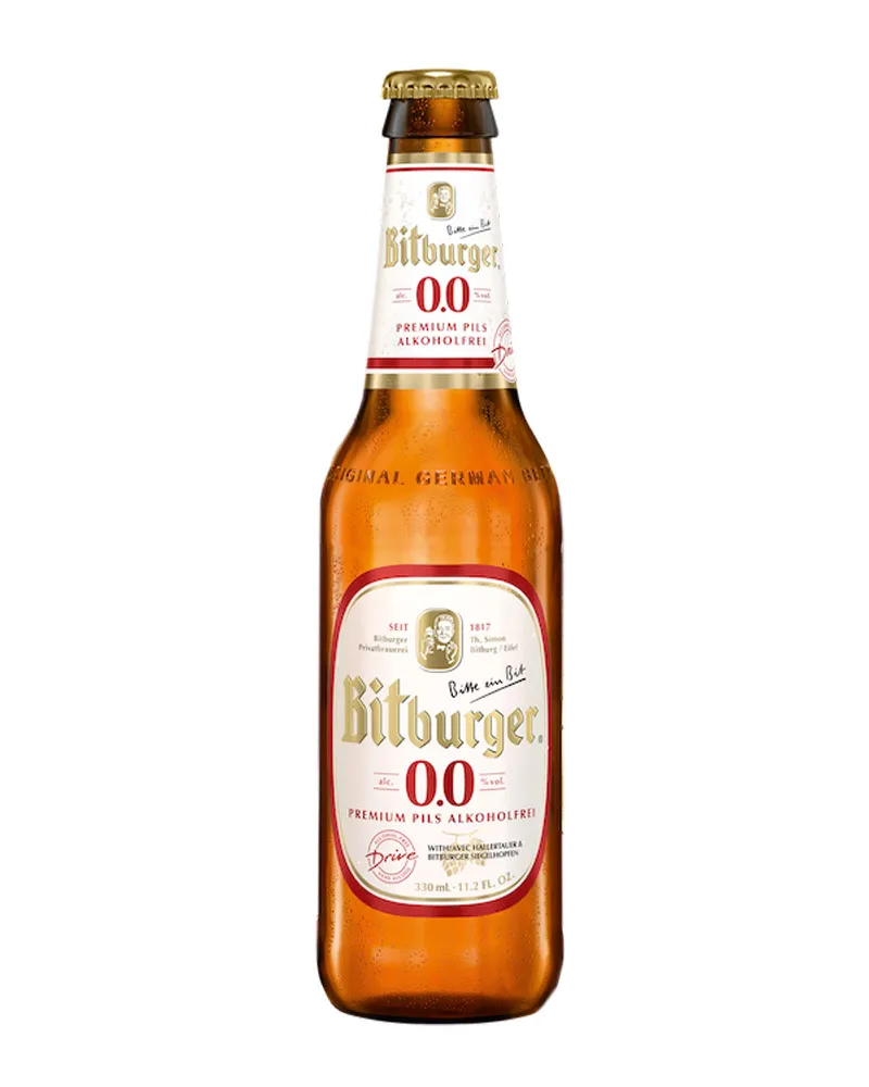 Купить Пиво Bitburger Premium 0% Glass (0,33 л) оптом в Алматы