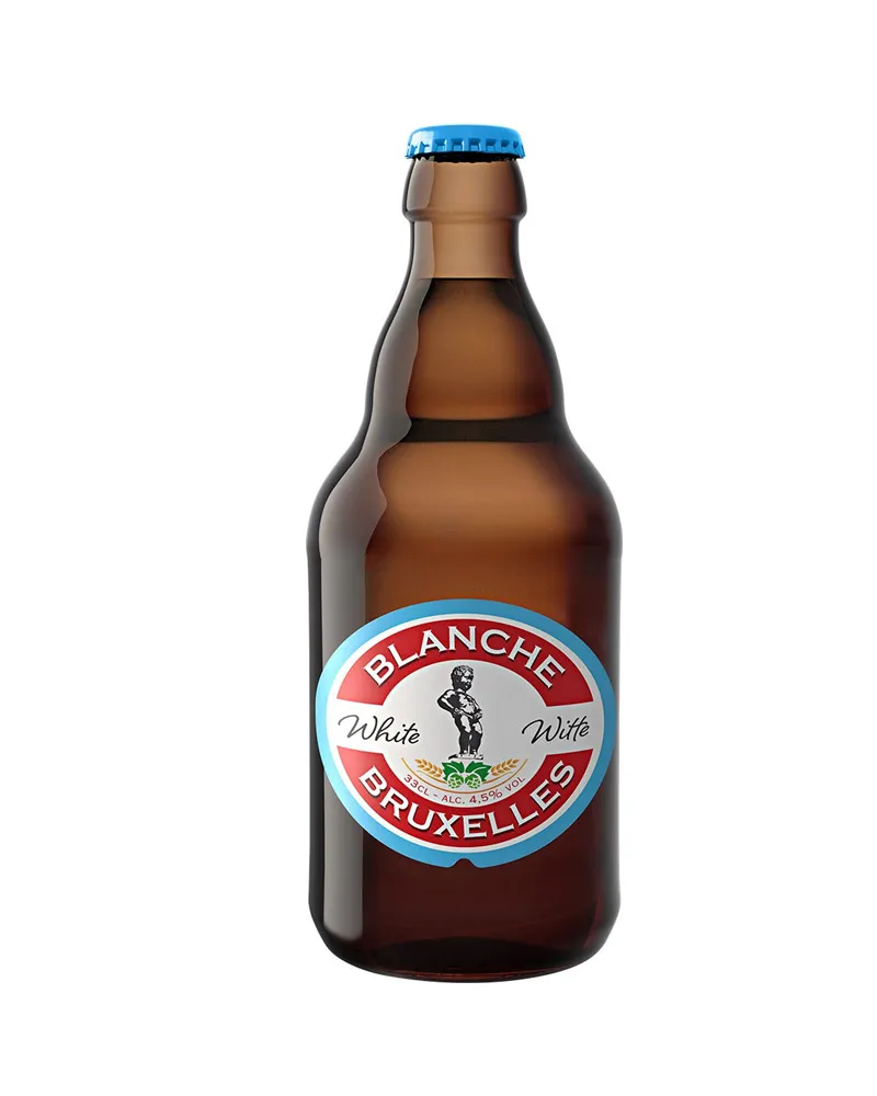 Купить Пиво Blanche de Bruxelles 4,5%, Glass (0,33 л) оптом в Алматы