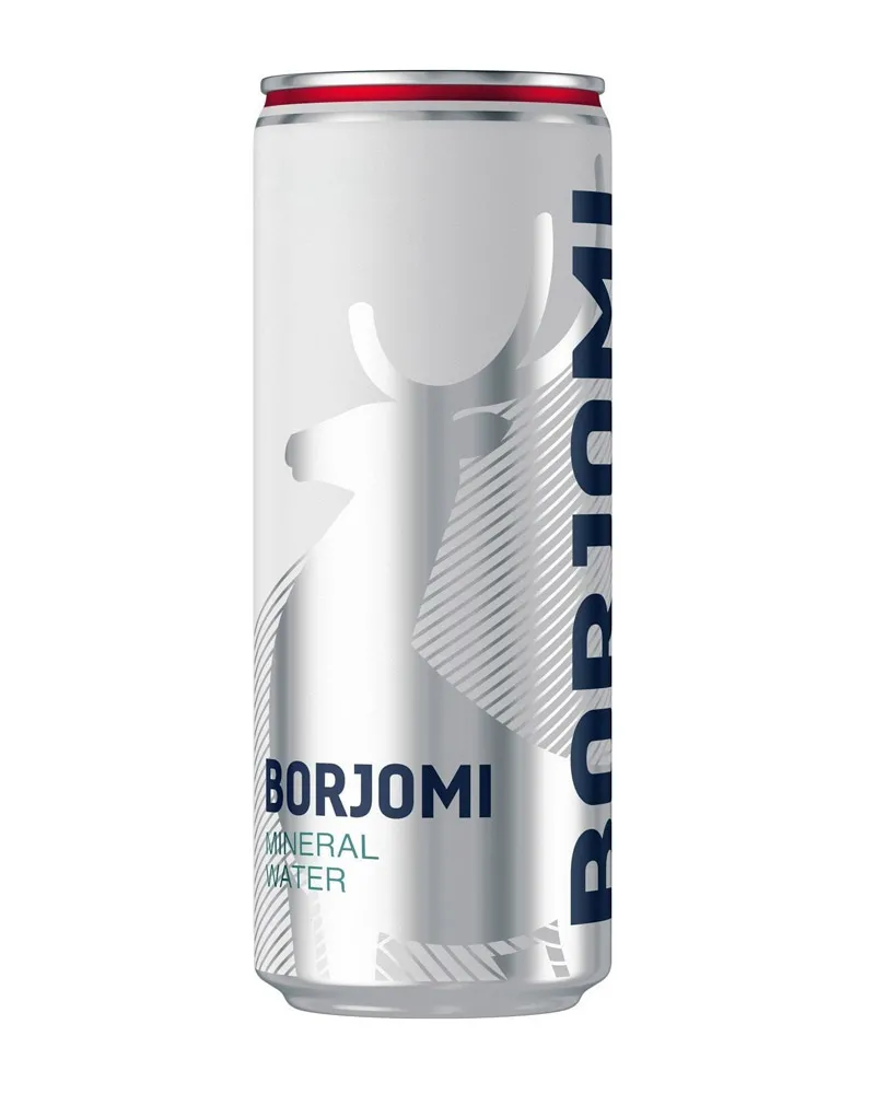 Купить Вода Borjomi, can (0,33 л) оптом в Алматы