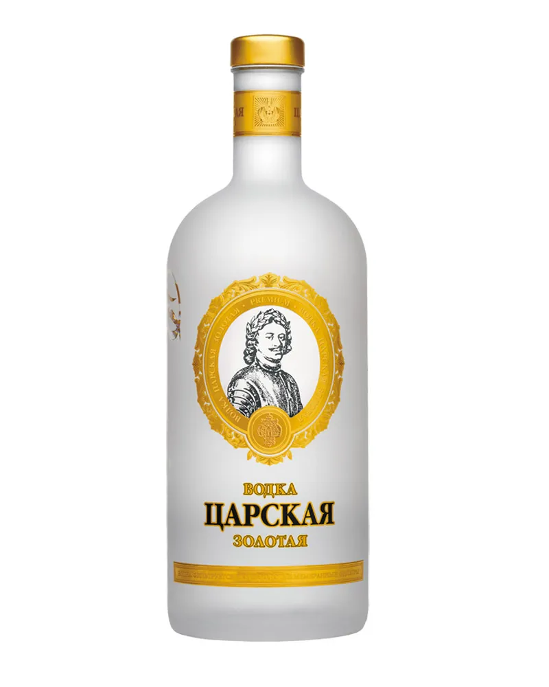 Купить Водка Царская Золотая 40% (1 л) оптом в Алматы