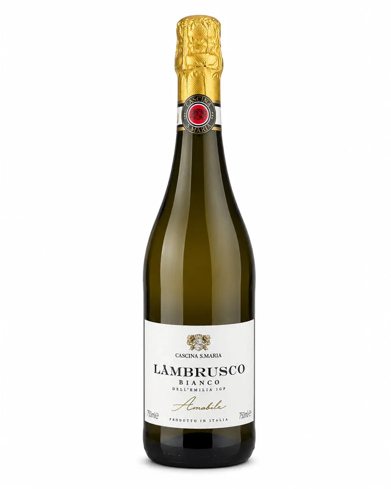 Купить Игристое вино Cascina S.Maria Lambrusco Bianco 7,5% (0,75 л) оптом в Алматы