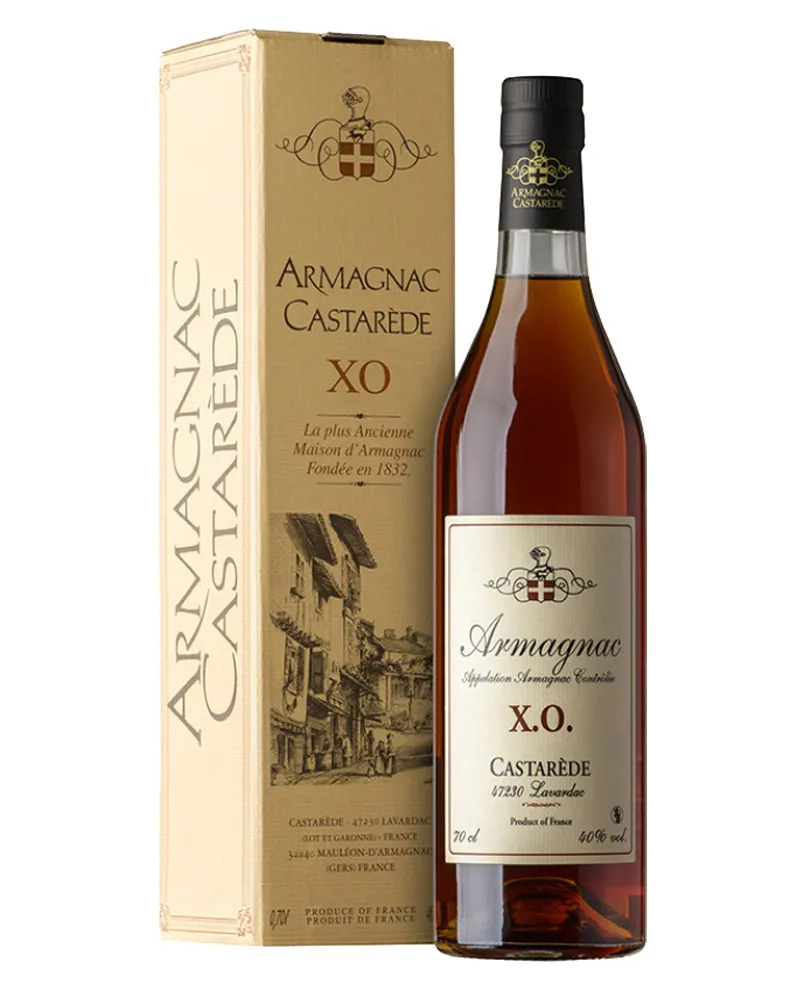 Купить Арманьяк Castarede X.O. 40% in Box (0,7 л) оптом в Алматы
