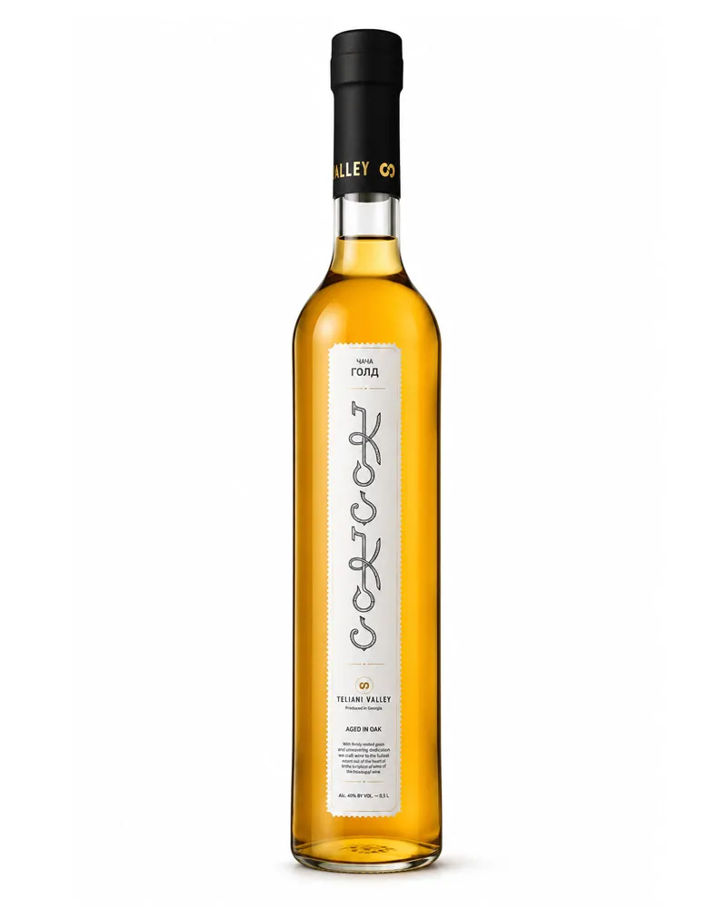 Купить Чача Chacha Teliani Valley Gold 42% (0,5 л) оптом в Алматы