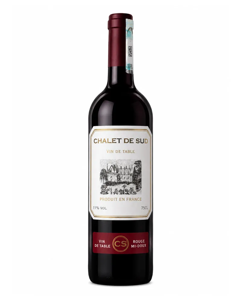 Купить Вино Chalet De Sud Rouge Moelleux 11% (0,75 л) оптом в Алматы
