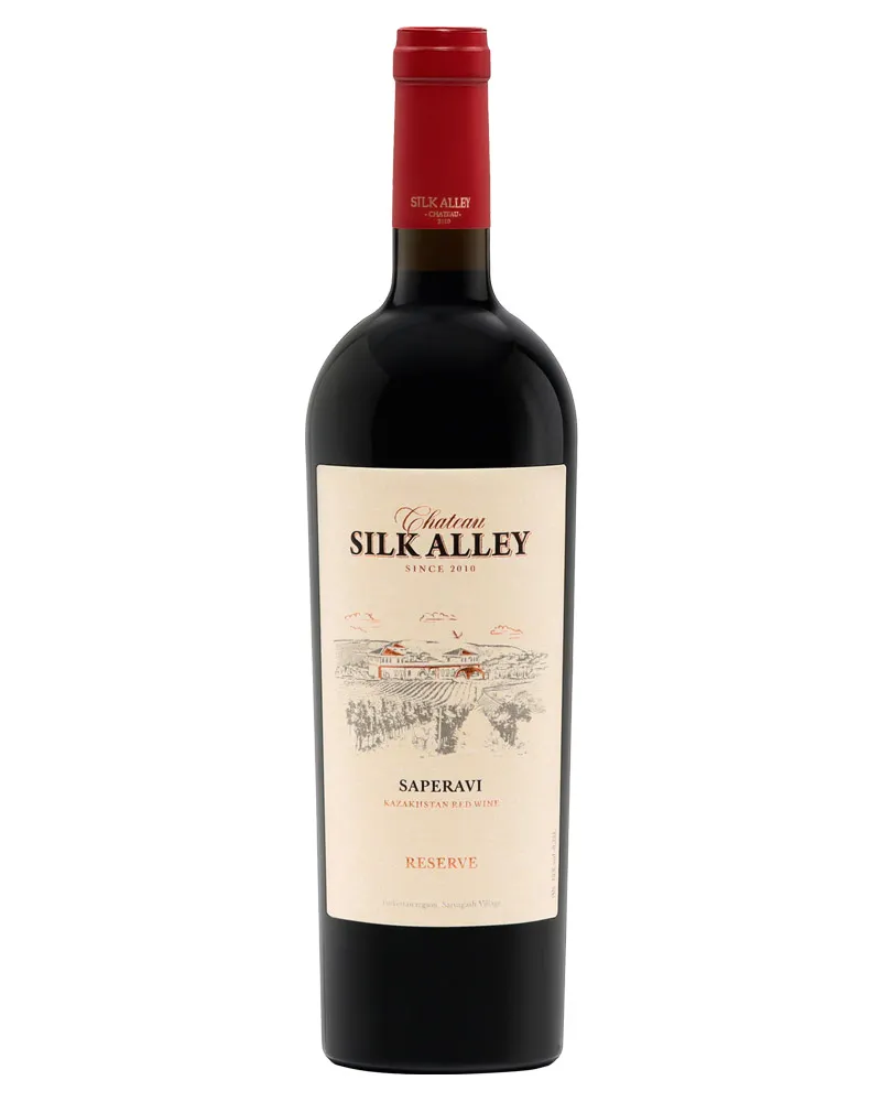 Купить Вино Chateau Silk Alley Saperavi 13% (0,75 л) оптом в Алматы