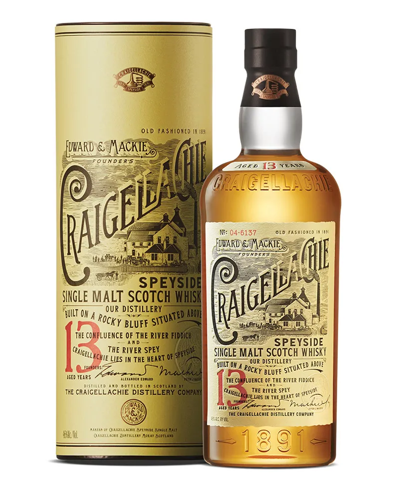 Купить Виски Craigellachie 13 YO 46% in Tube (0,7 л) оптом в Алматы
