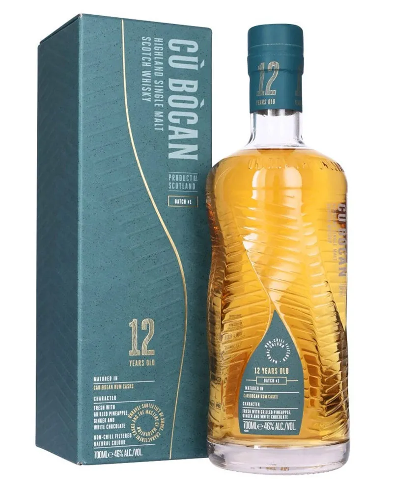 Купить Виски Cu Bocan 12 YO, Batch 1, 46% in Box (0,7 л) оптом в Алматы