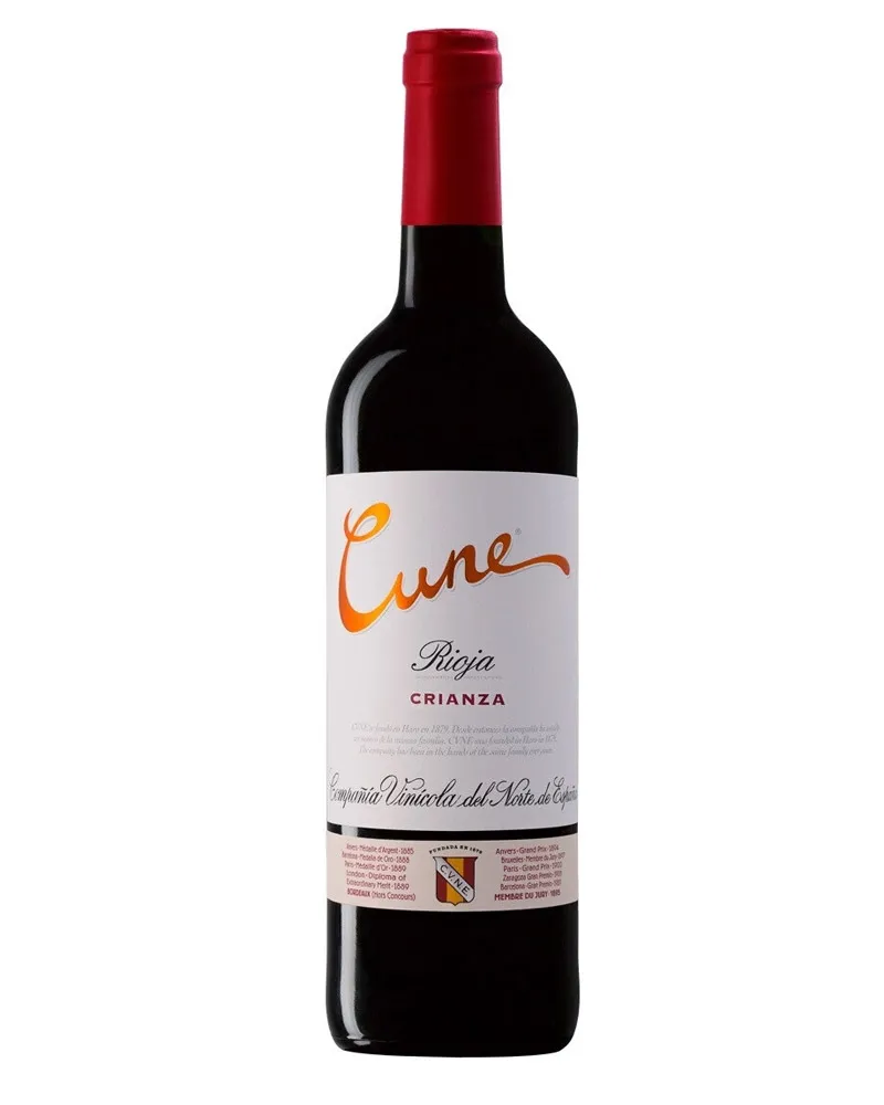 Купить Вино Cune Crianza, Rioja DOC 13.5% (0,75 л) оптом в Алматы