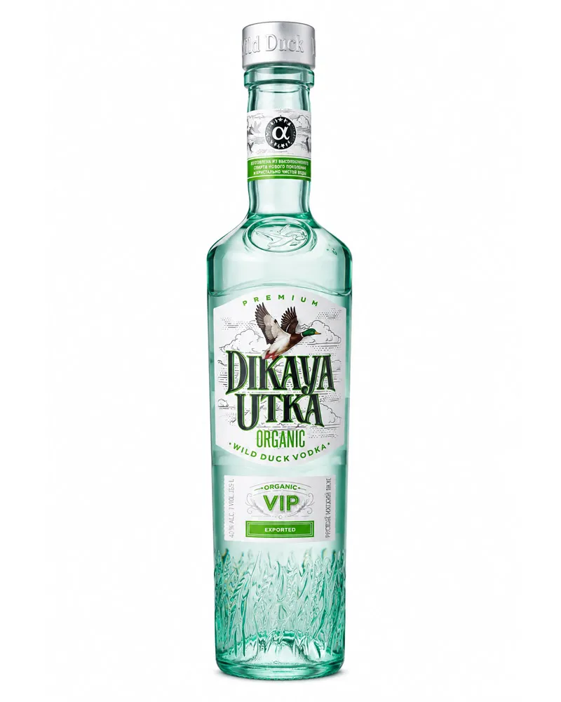 Купить Водка Dikaya Utka Organic 40% (0,5 л) оптом в Алматы
