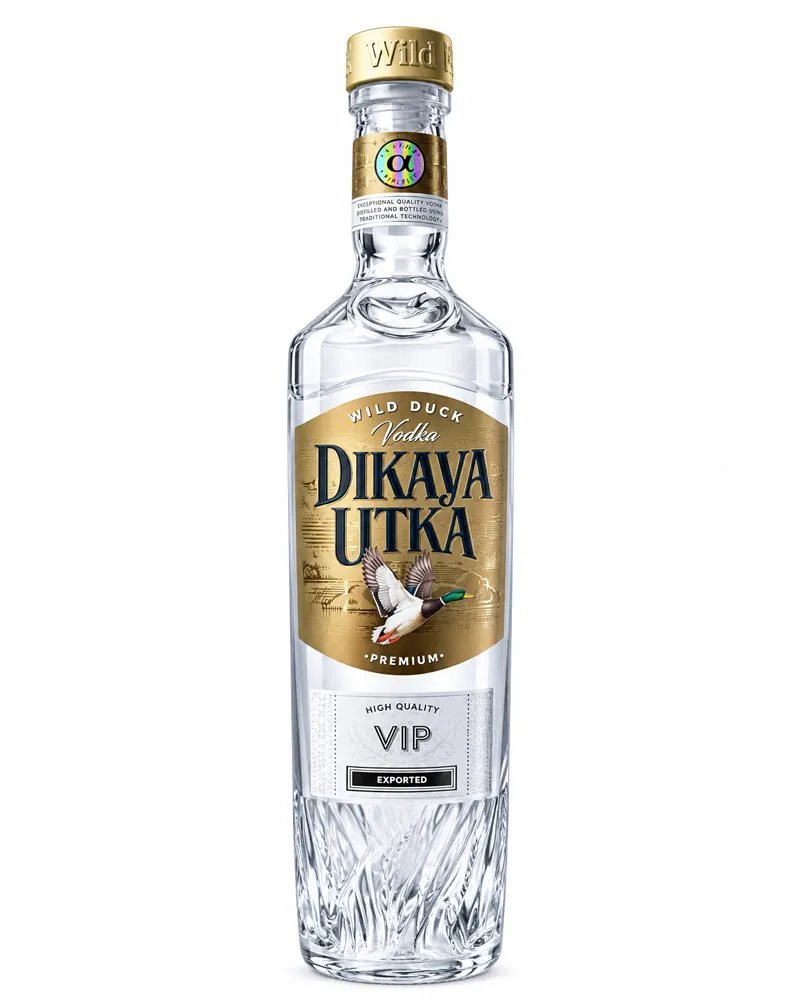 Купить Водка Dikaya Utka Premium 40% (0,5 л) оптом в Алматы
