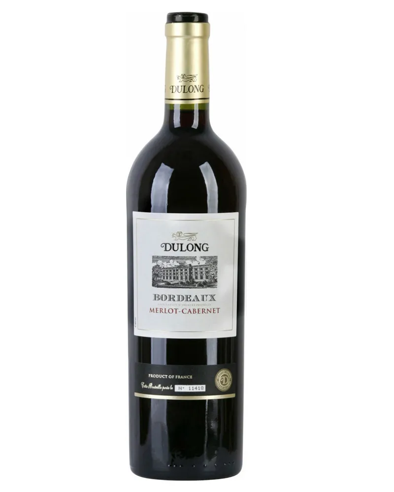 Купить Вино Dulong, Bordeaux AOP Merlot-Cabernet 12,5% (0,75 л) оптом в Алматы