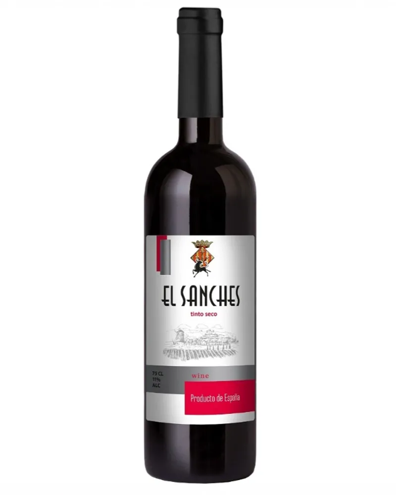 Купить Вино El Sanches Tinto Seco 11% (0,75 л) оптом в Алматы