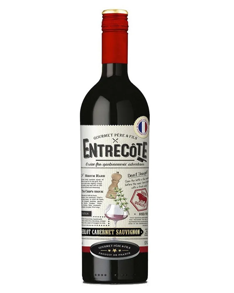 Купить Вино Entrecote, Gourmet Pere & Fils 13,5% (0,75 л) оптом в Алматы