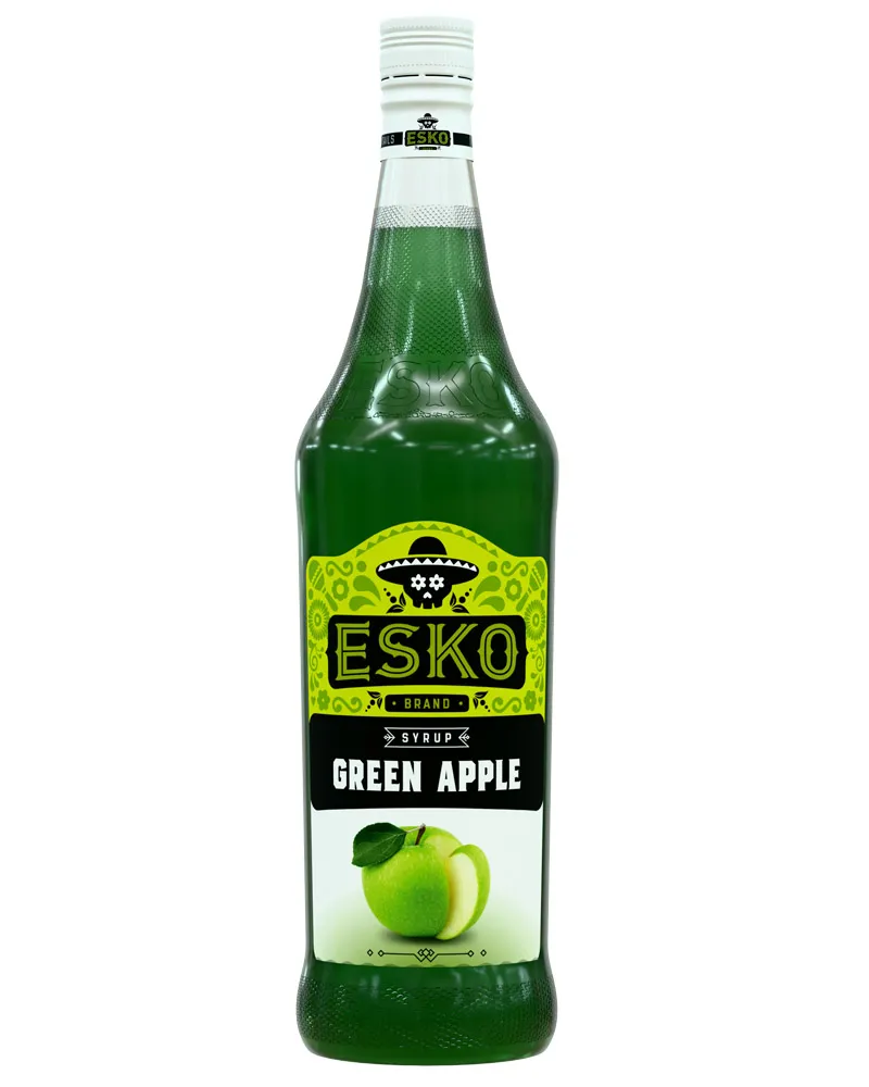 Купить Сироп Esko Bar Green Apple (1 л) оптом в Алматы