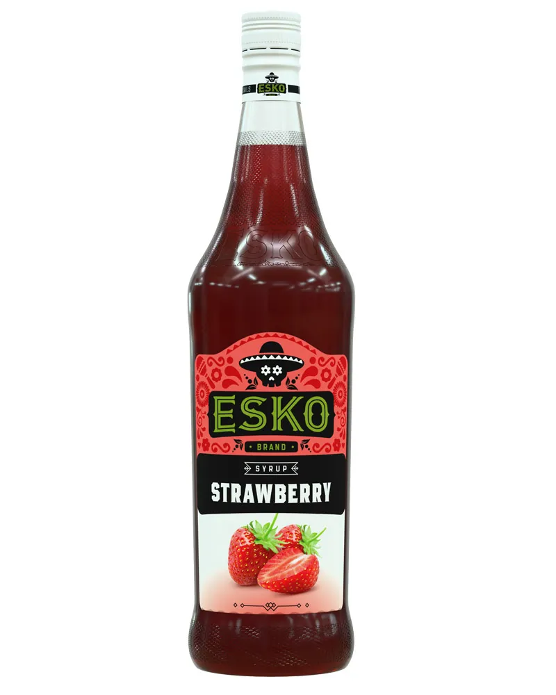 Купить Сироп Esko Bar Strawberry (1 л) оптом в Алматы