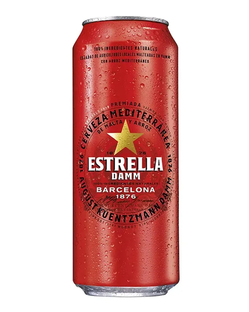 Купить Пиво Estrella Damm 4,6% Can (0,5 л) оптом в Алматы
