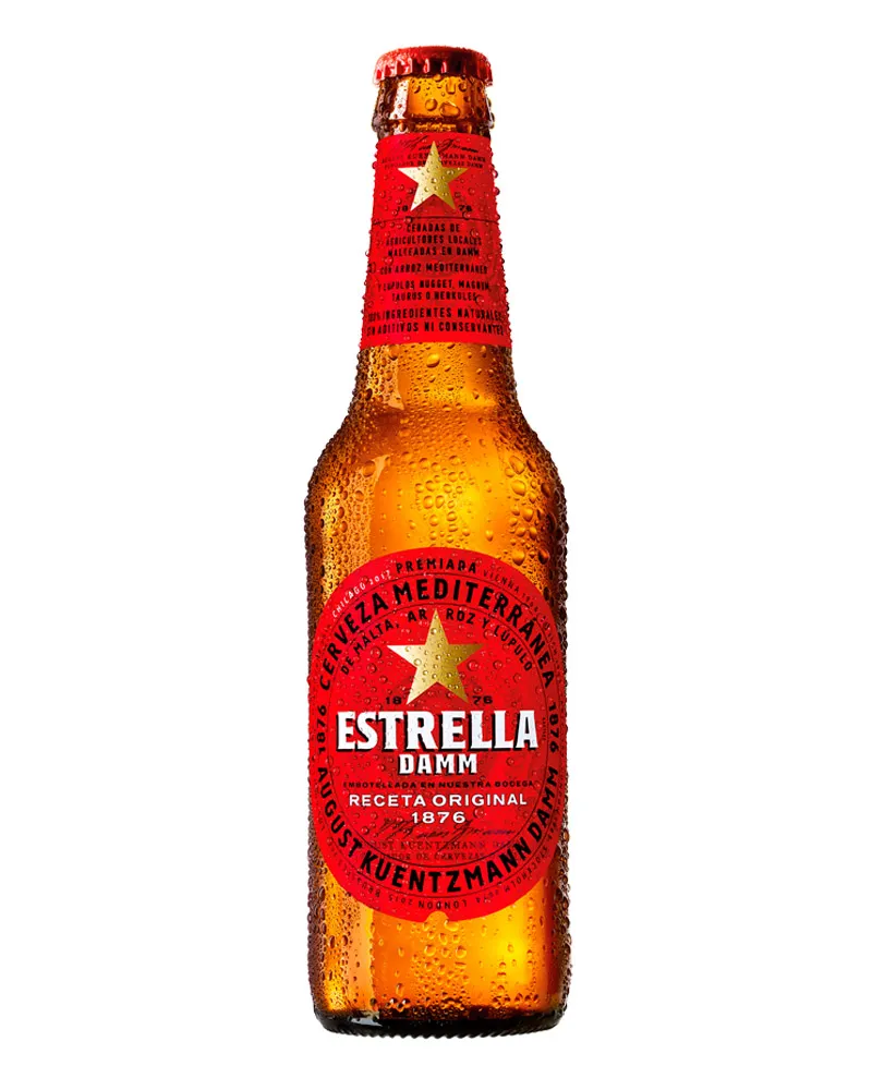 Купить Пиво Estrella Damm 4,6% Glass (0,33 л) оптом в Алматы