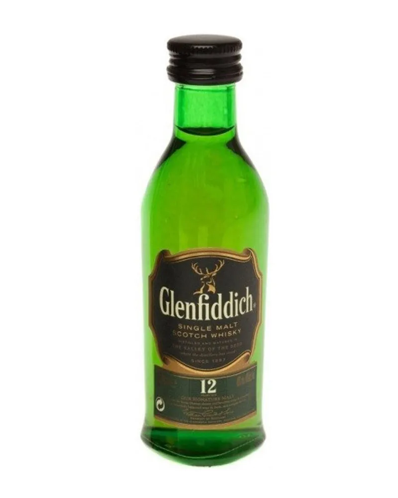 Купить Виски Glenfiddich 12 YO 40% (0,05 л) оптом в Алматы