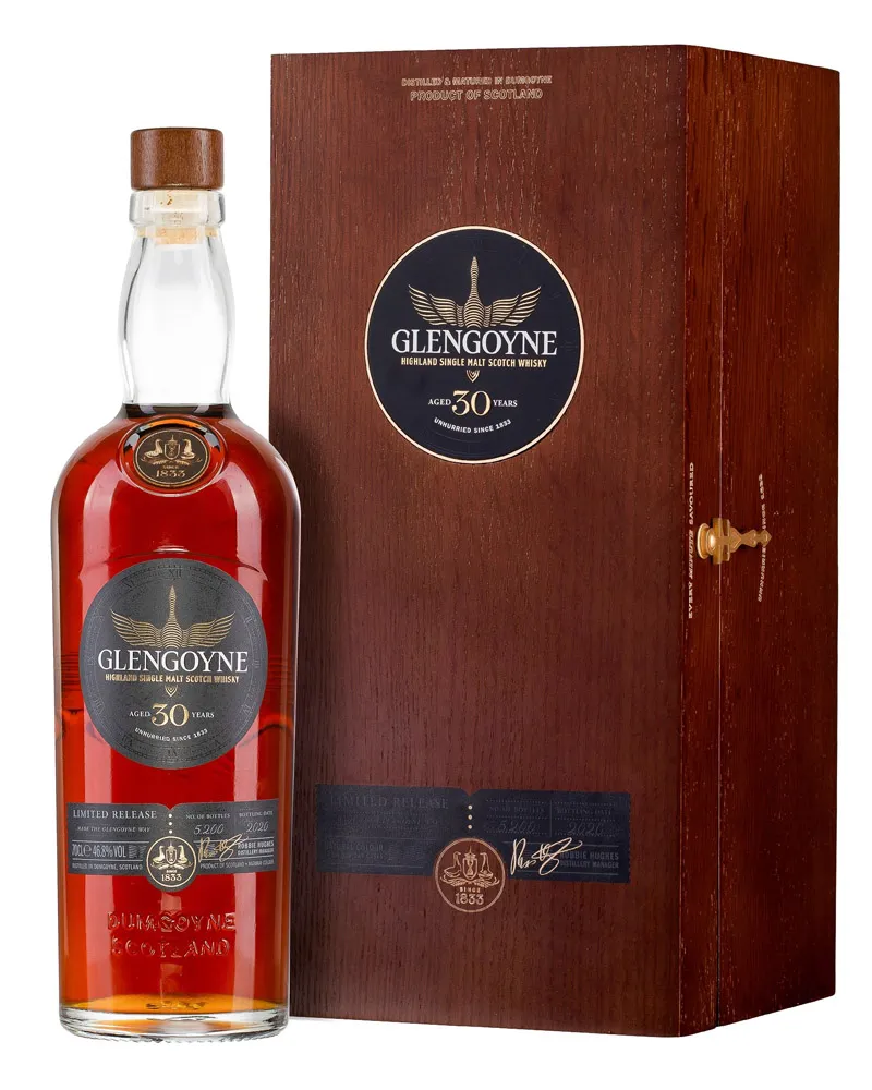 Купить Виски Glengoyne 30 YO 46,8% in Wooden Box (0,7 л) оптом в Алматы