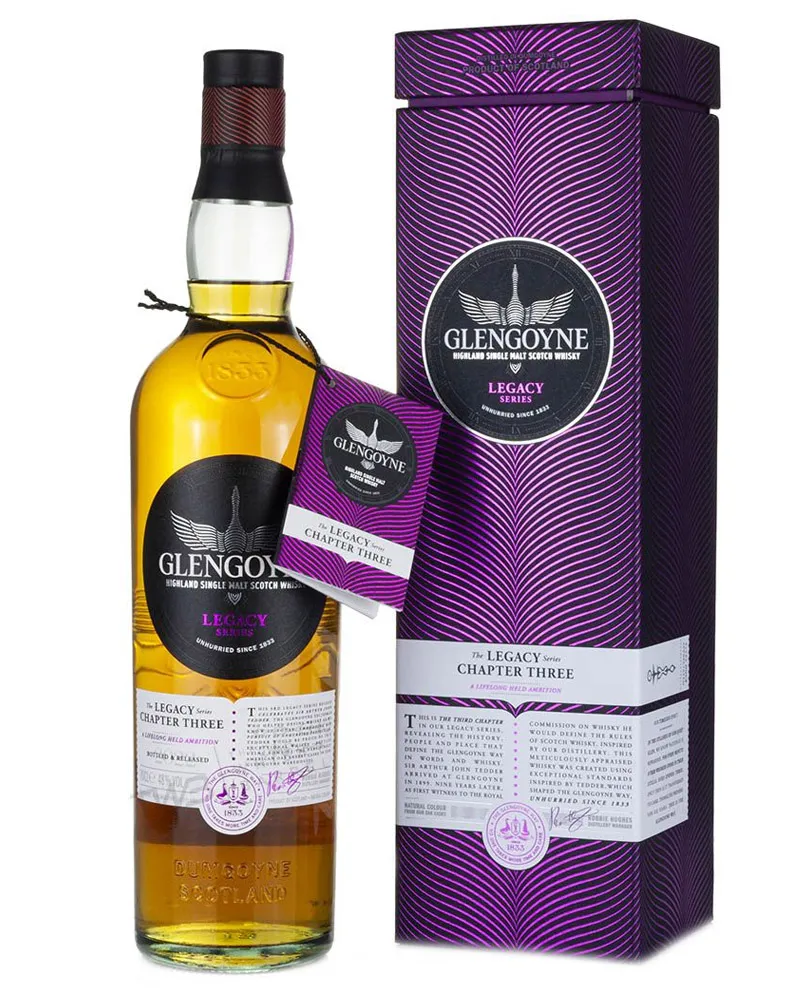 Купить Виски Glengoyne Legacy Chapter Three 48% in Box (0,7 л) оптом в Алматы