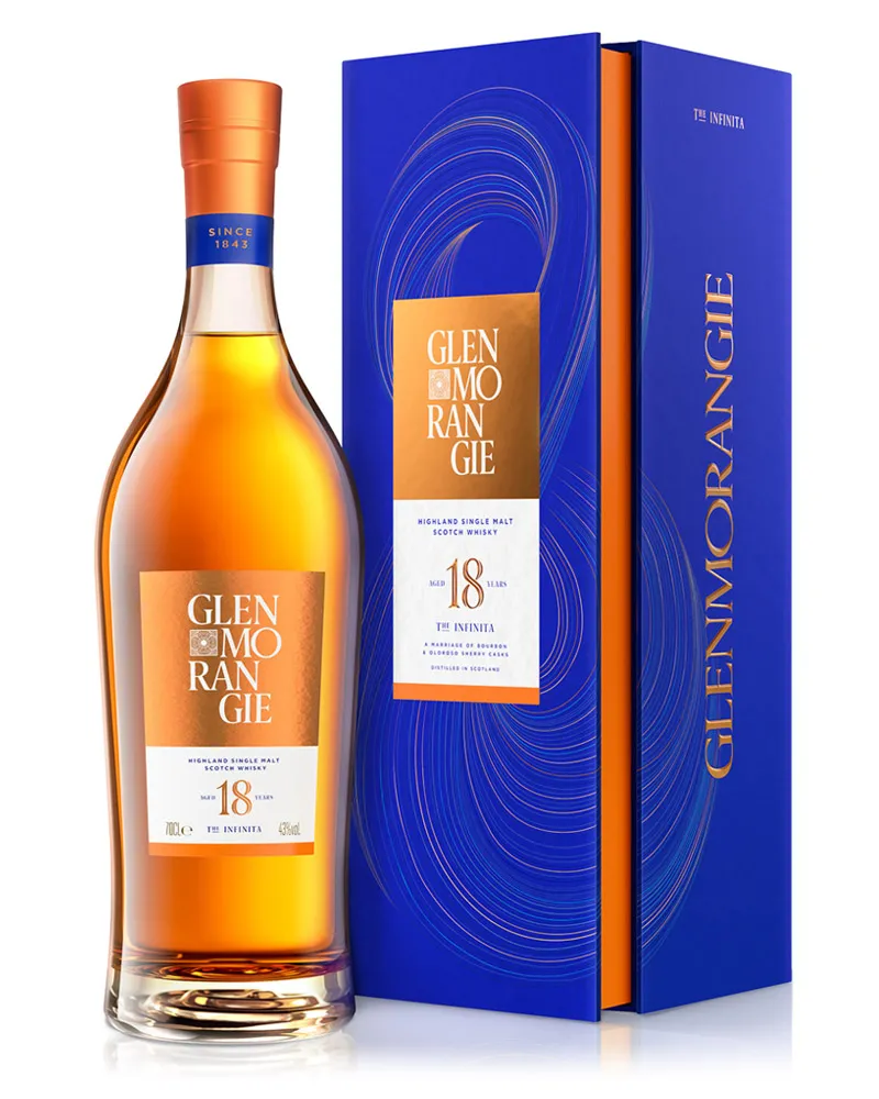 Купить Виски Glenmorangie 18 YO The Infinita 43% in Gift Box (0,7 л) оптом в Алматы