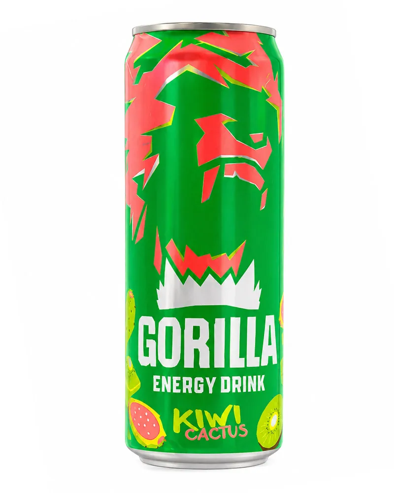 Купить Напитки Gorilla Kiwi Cactus, can (0,45 л) оптом в Алматы