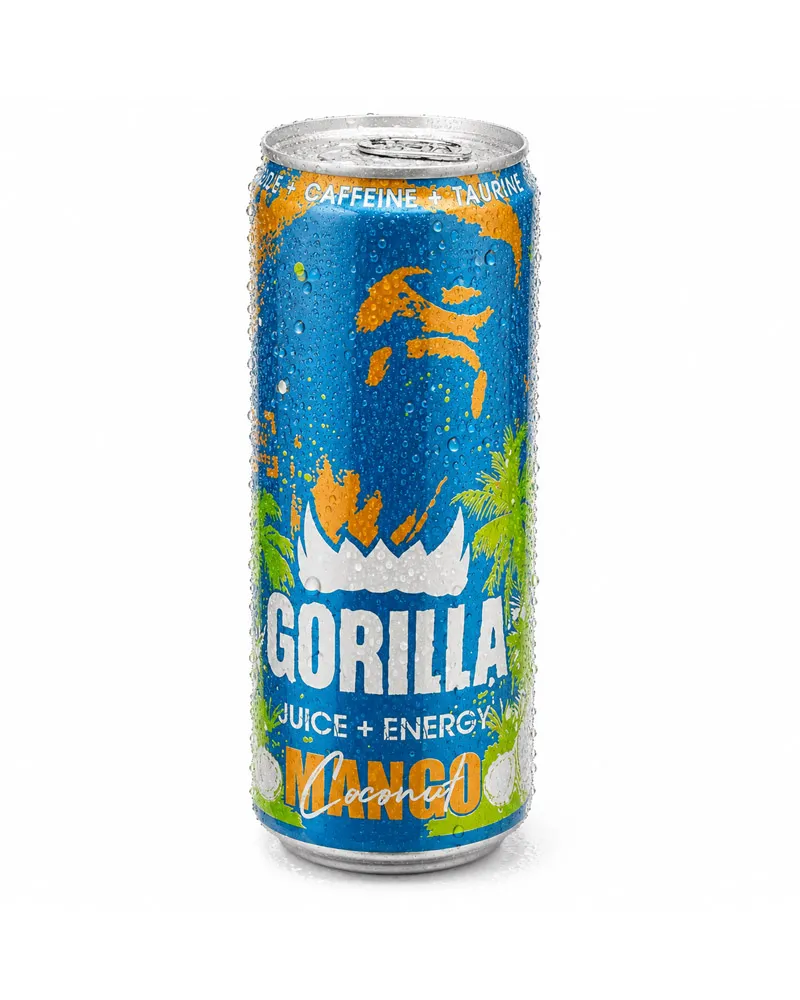 Купить Напитки Gorilla Mango Coconut, can (0,25 л) оптом в Алматы