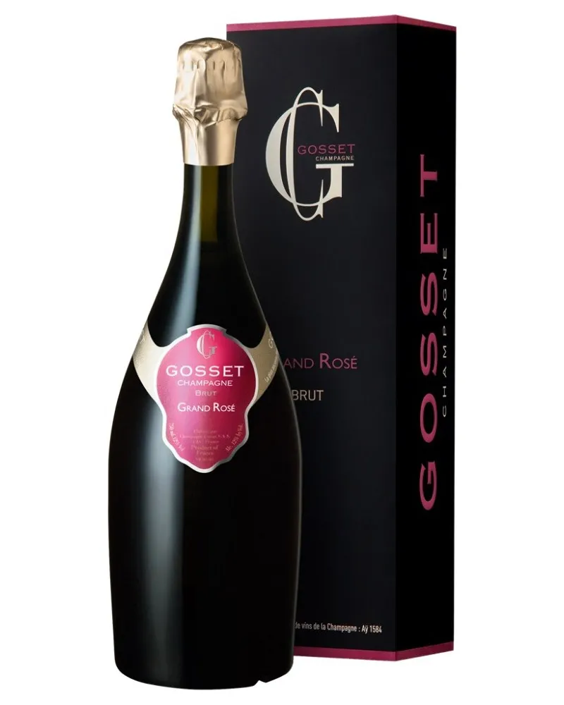 Купить Шампанское Gosset Grand Rose 12% in Box (0,75 л) оптом в Алматы